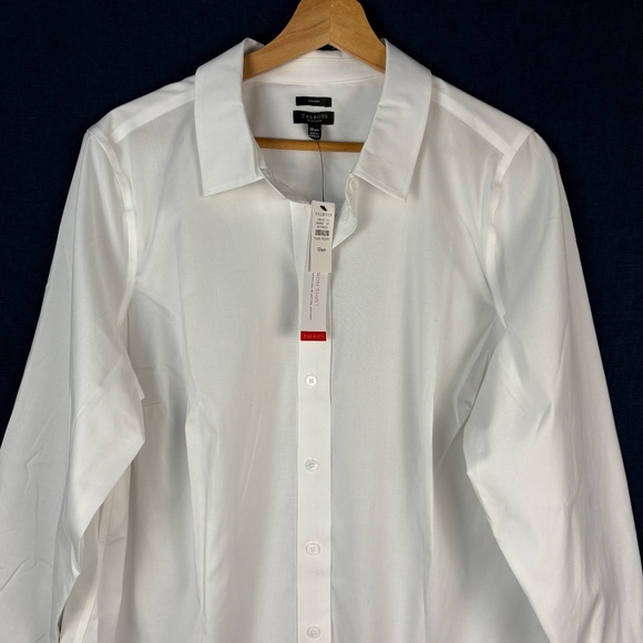 NWT Chico's No Iron Long Sleeve Button Up Tunic Shirt 18WP Breathable Minimalist - Picture 2 of 9